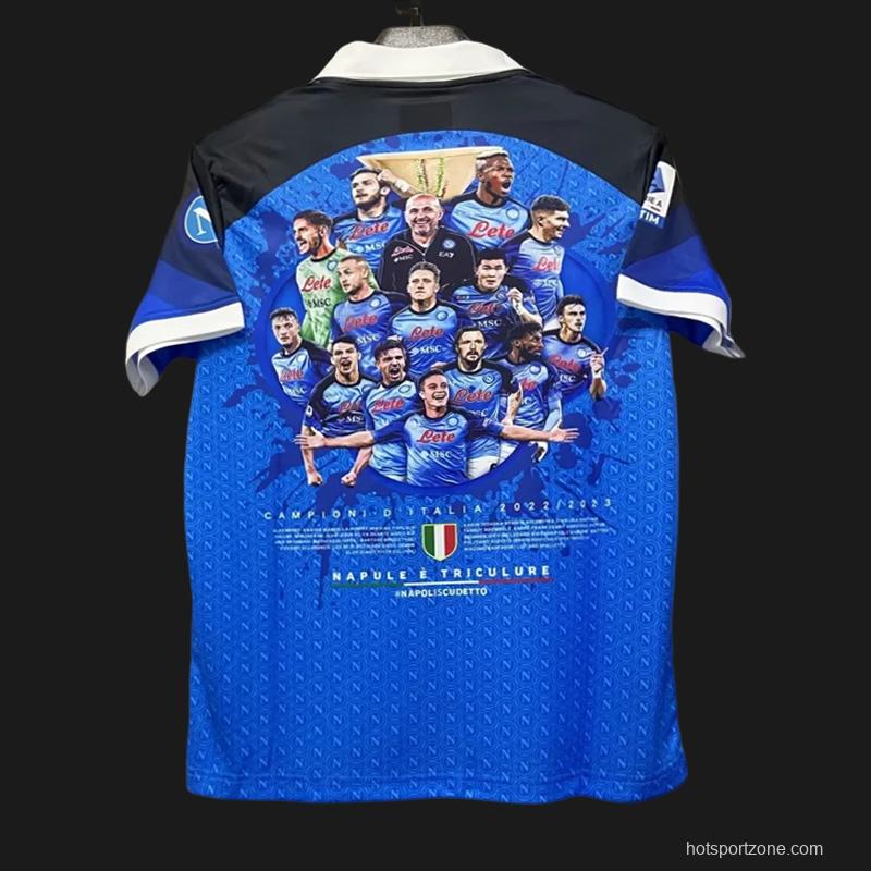 22/23 Napoli Home Champion Special Jersey