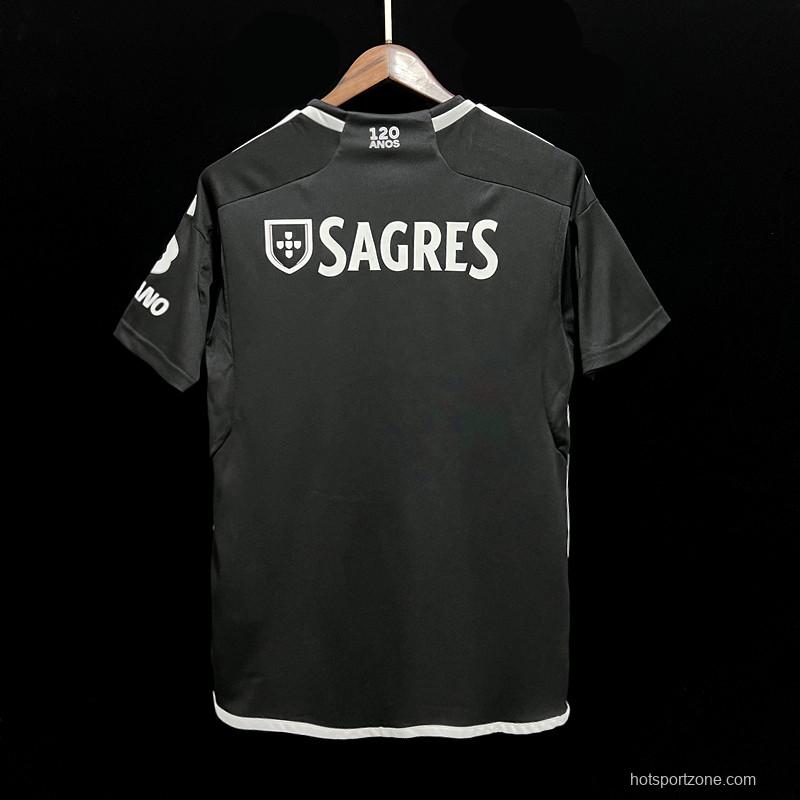 23 24 Benfica Away Black Jersey