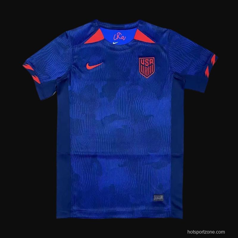 2023 USA Away Blue Jersey