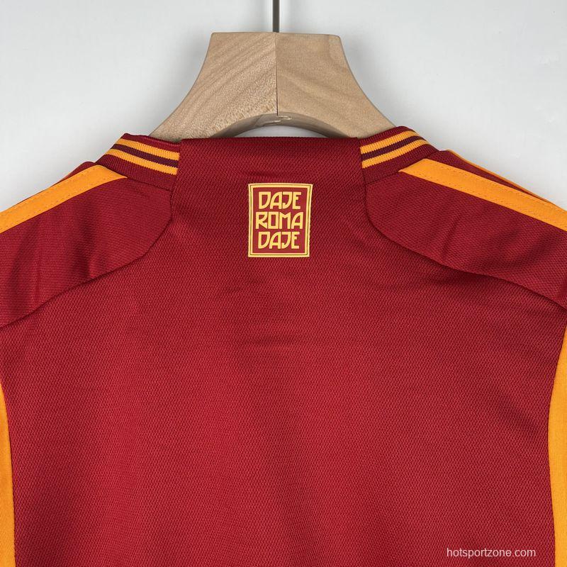 23/24 Kids Roma Home Jersey