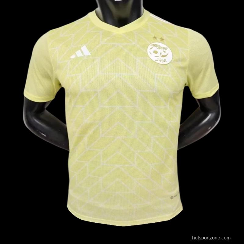Player Version 23/24 Algeria Yellow Jersey