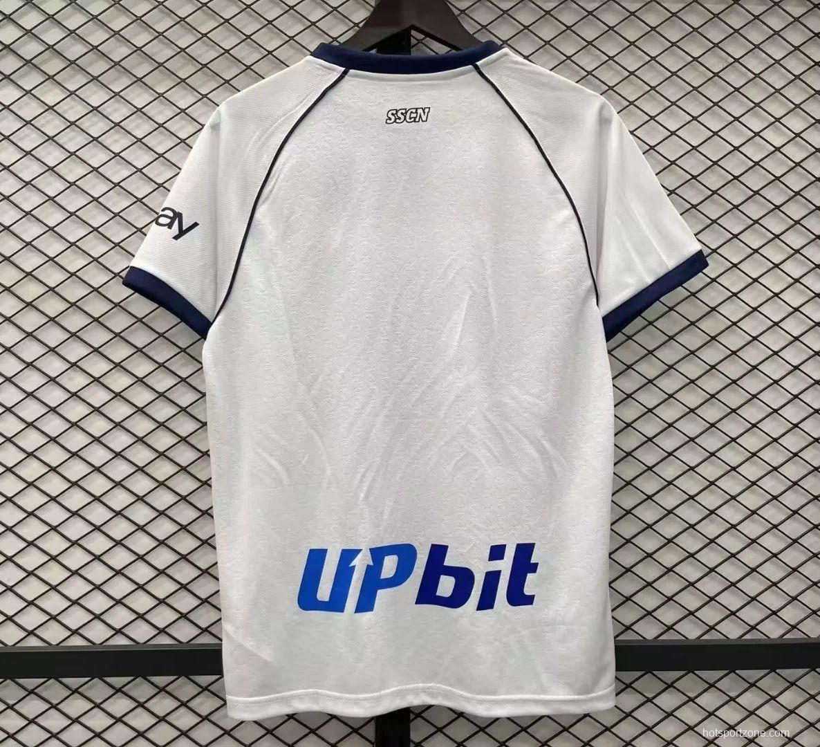 23/24 Napoli Away White Jersey