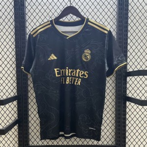 23/24 Real Madrid Dragon Black Jersey