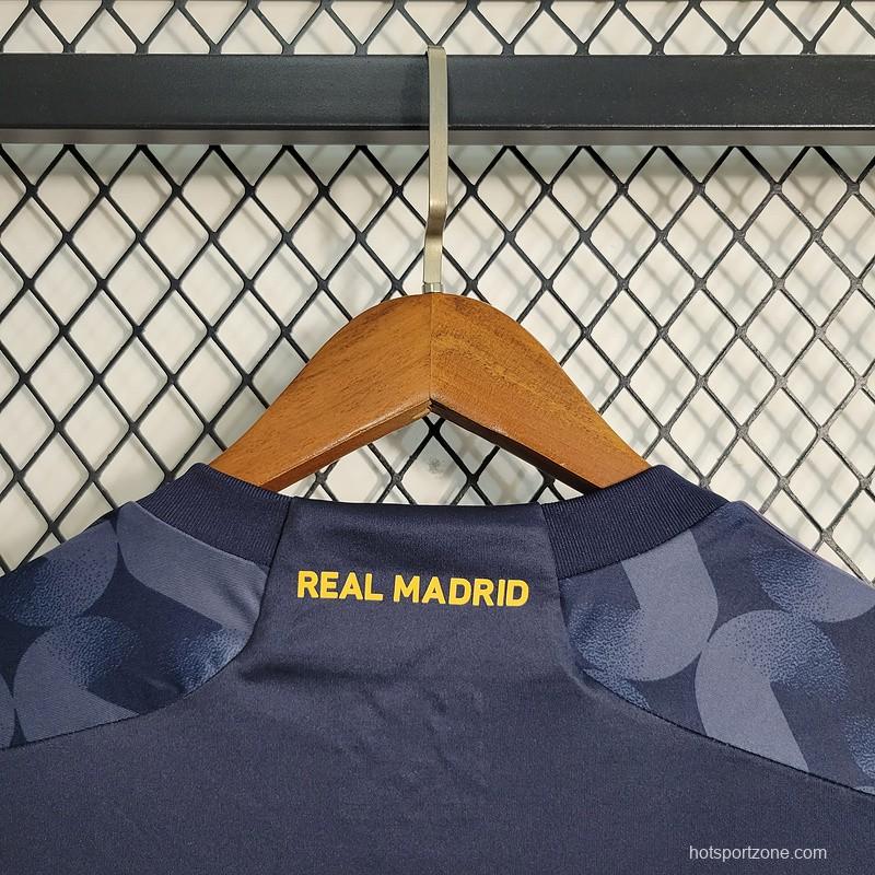 23/24 Real Madrid Away Long SLeeve Jersey