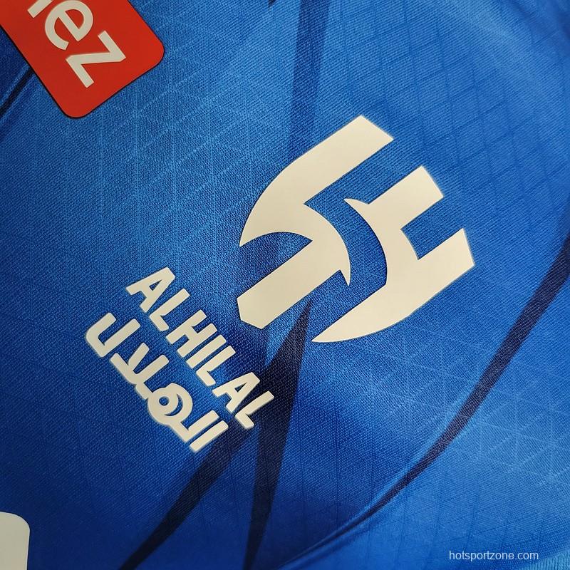 Player Version 23/24 Al Hilal Home Jersey