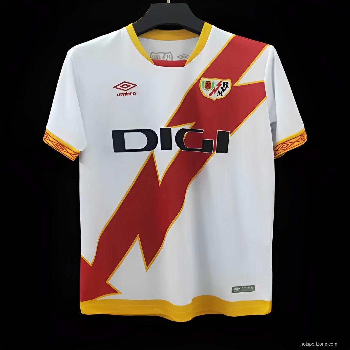 23/24 Rayo Vallecano Home Jersey