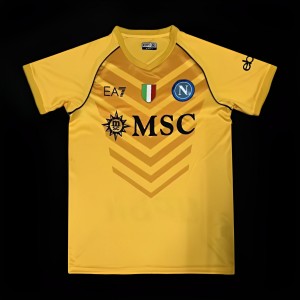 23/24 Napoli Yellow Goalkeeper Jersey