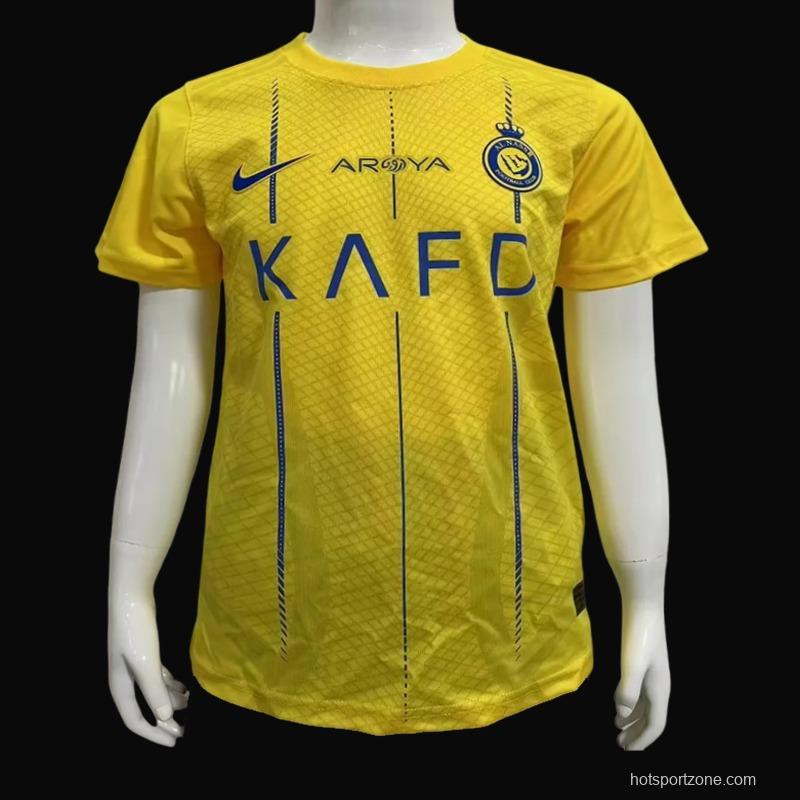 Player Version 23/24 Kids AI-Nassr Home Jersey