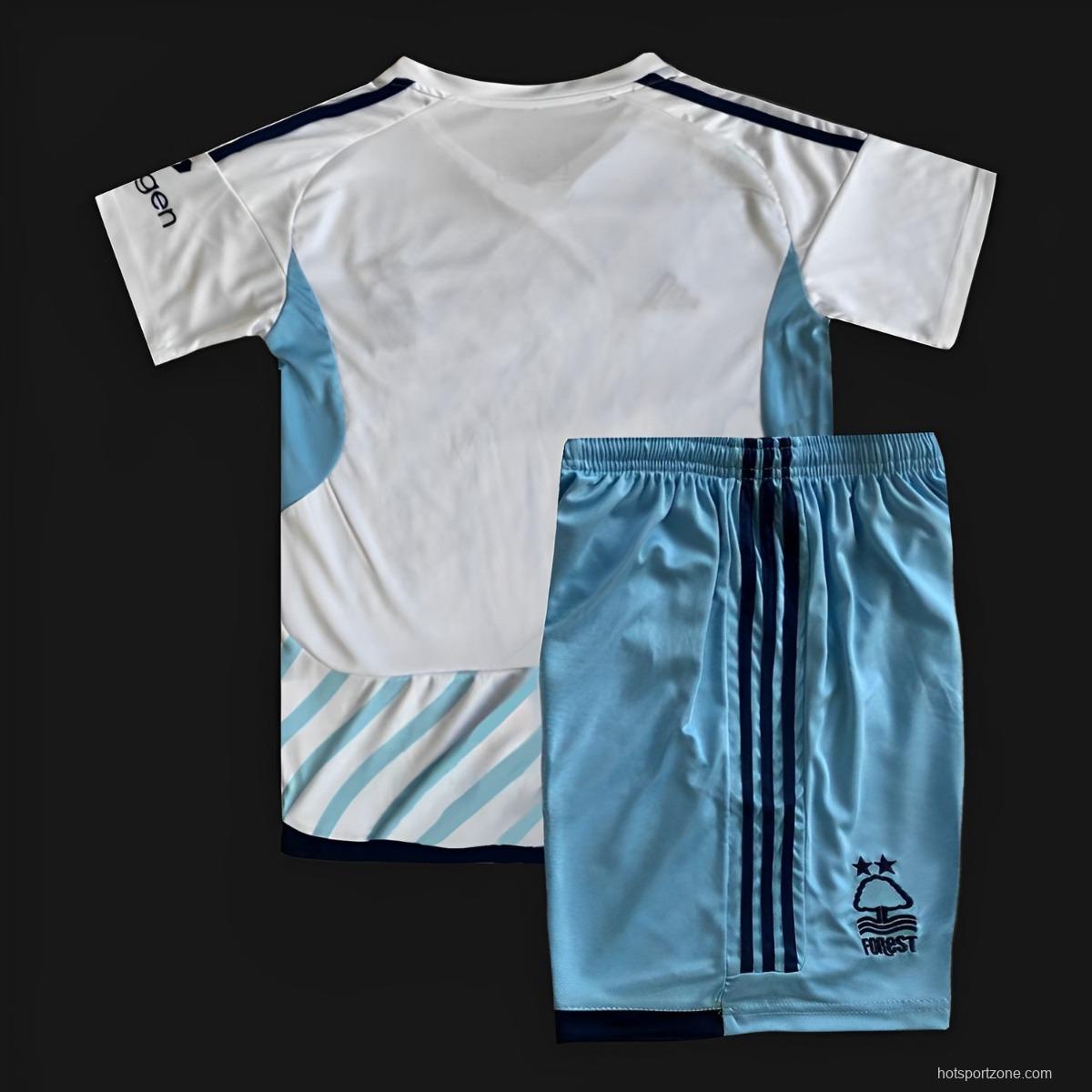 23/24 Kids Nottingham Forest Away Jersey
