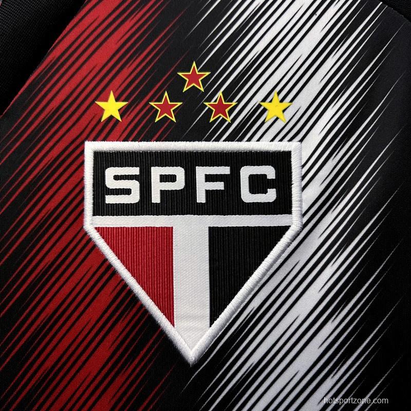 23/24 Sao Paulo Third Black Jersey
