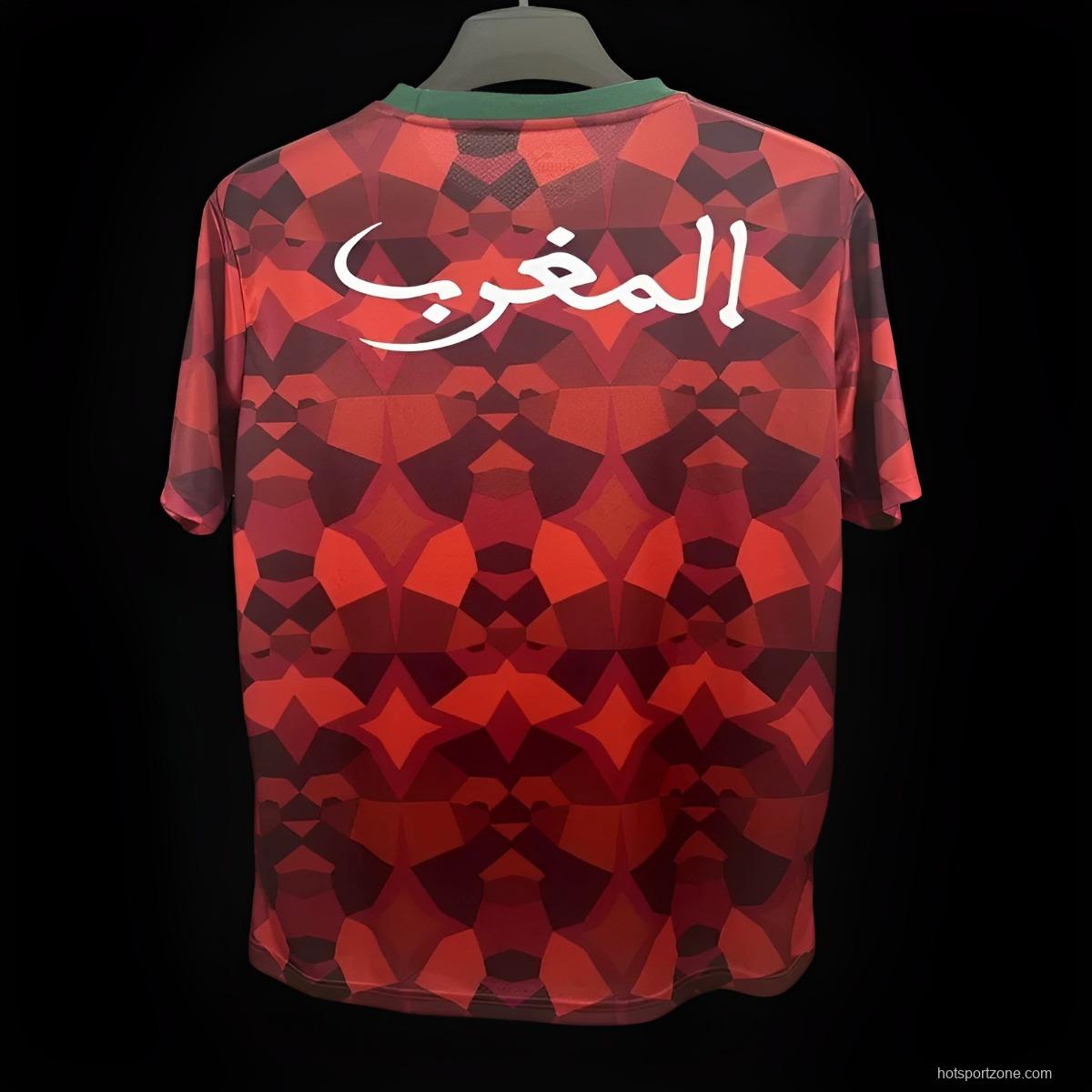 2023 Morocco Home Jersey