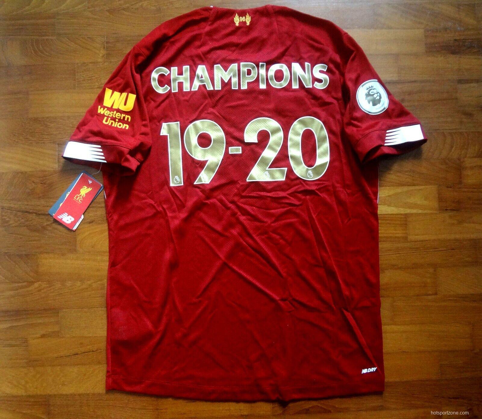 Retro 19/20 Liverpool Home Jersey