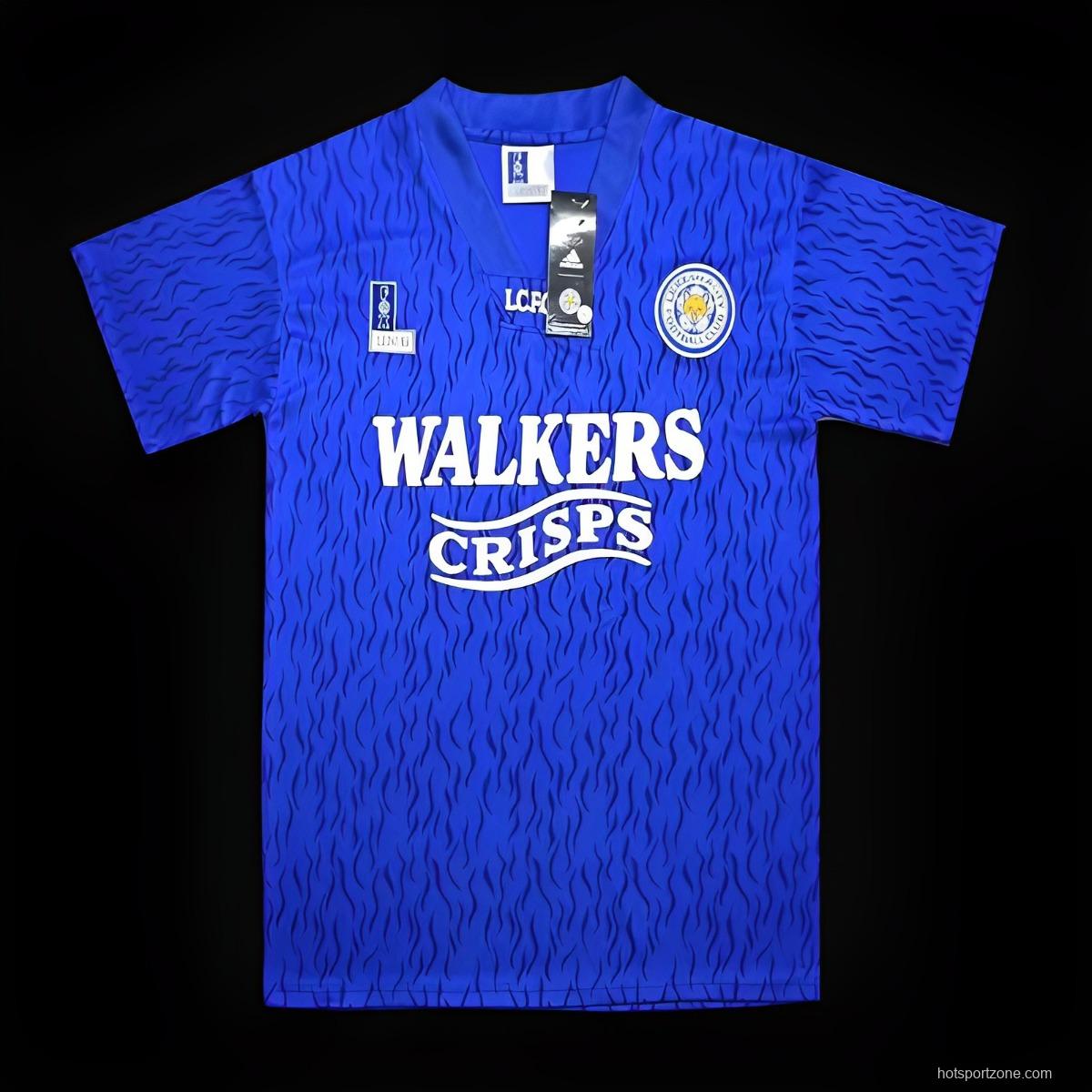 Retro 92/94 Leicester City Home Jersey