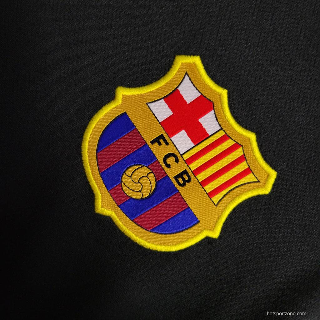 Retro 11/12 Barcelona Black Away Jersey