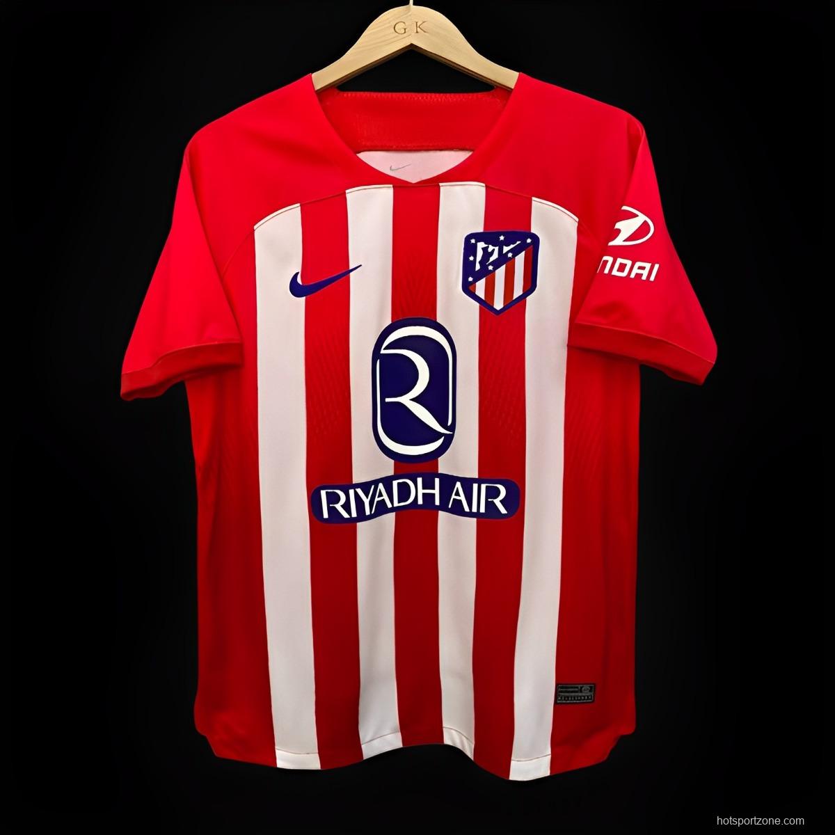 23/24 Atletico Madrid Home Jersey