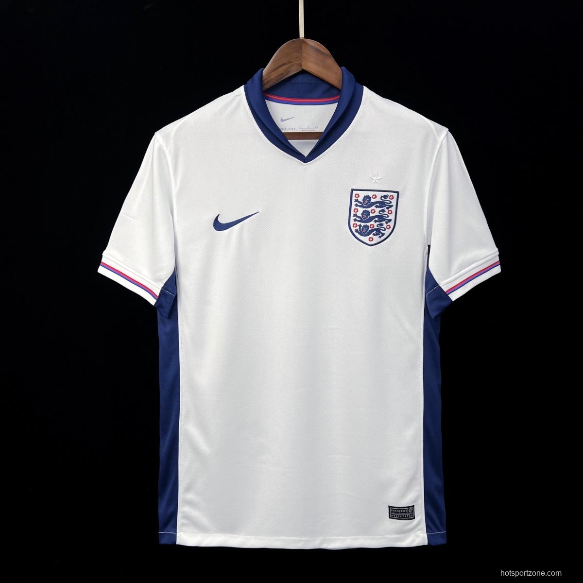 2024 England Home White Jersey