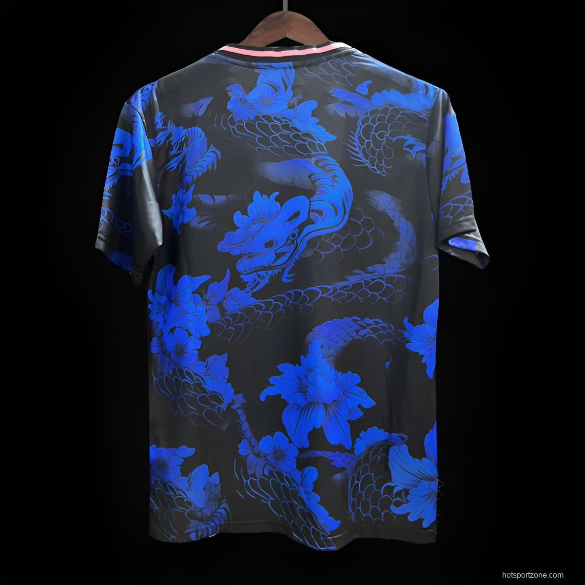 2024 Japan Black/Blue Dragon Concept Jersey