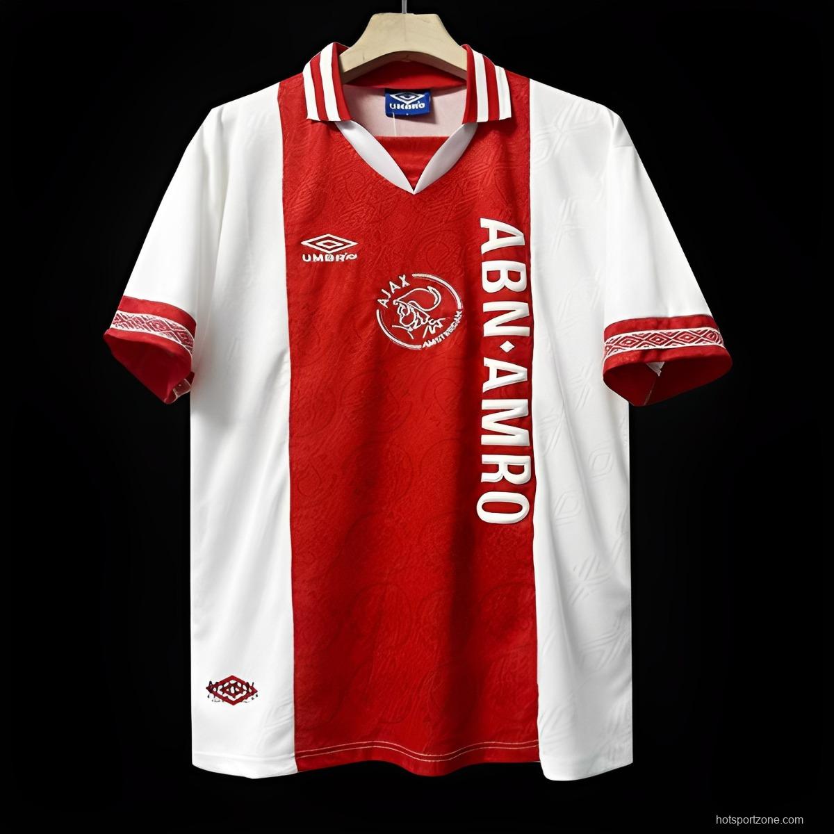 Retro 94/95 Ajax Home Jersey