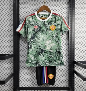 24/25 Kids Manchester United F.C X Stone Roses Icon Jersey