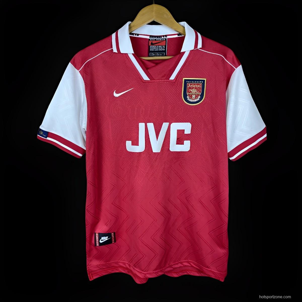Retro 96/97 Arsenal Home Jersey