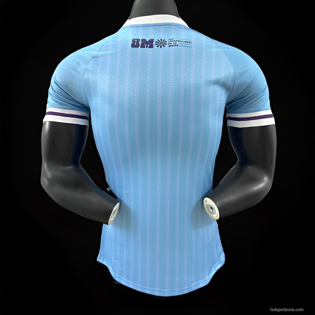 Player Version 2024 Uruguay Home Jersey