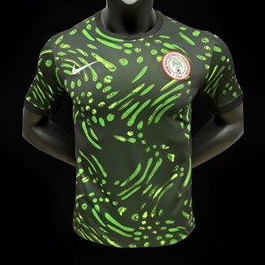 Player Version 2024 Nigeria Away Green Jersey