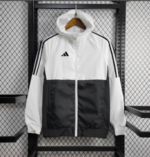 2024 Adidas Black White Windbreaker
