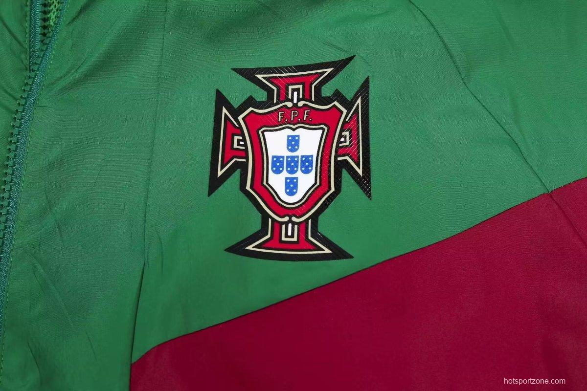 2024 Portugal Green Windbreaker