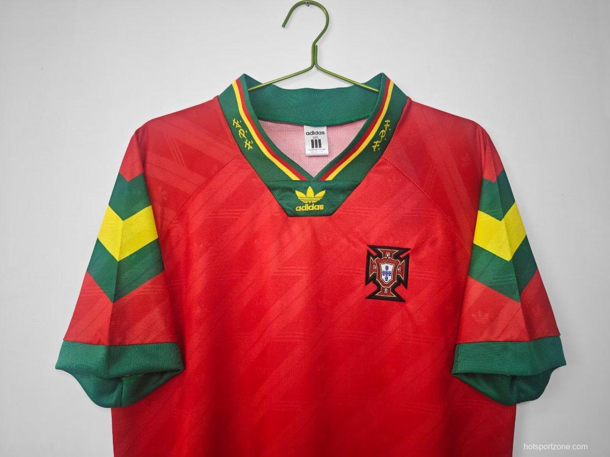 Retro 92/94 Portugal Home Jersey