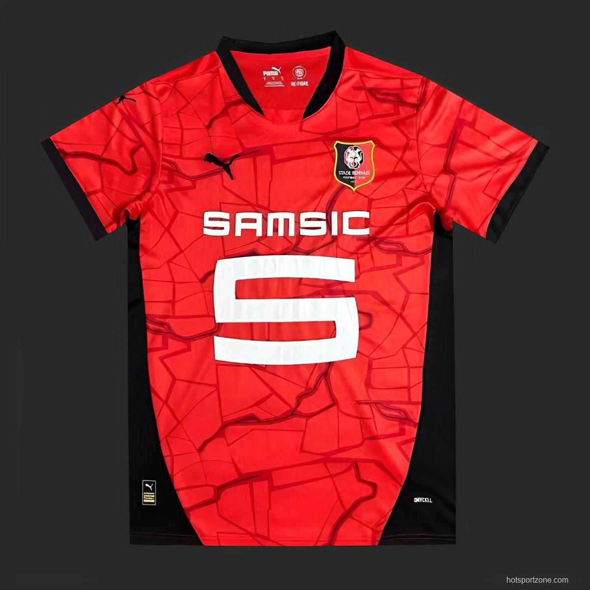 24/25 State Rennais Home Jersey