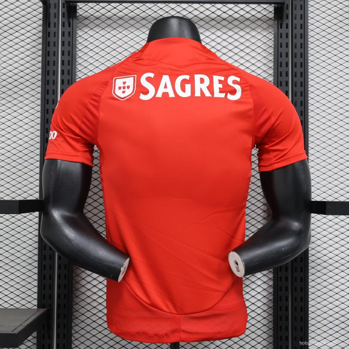 Player Version 24/25 Benfica Home Jersey