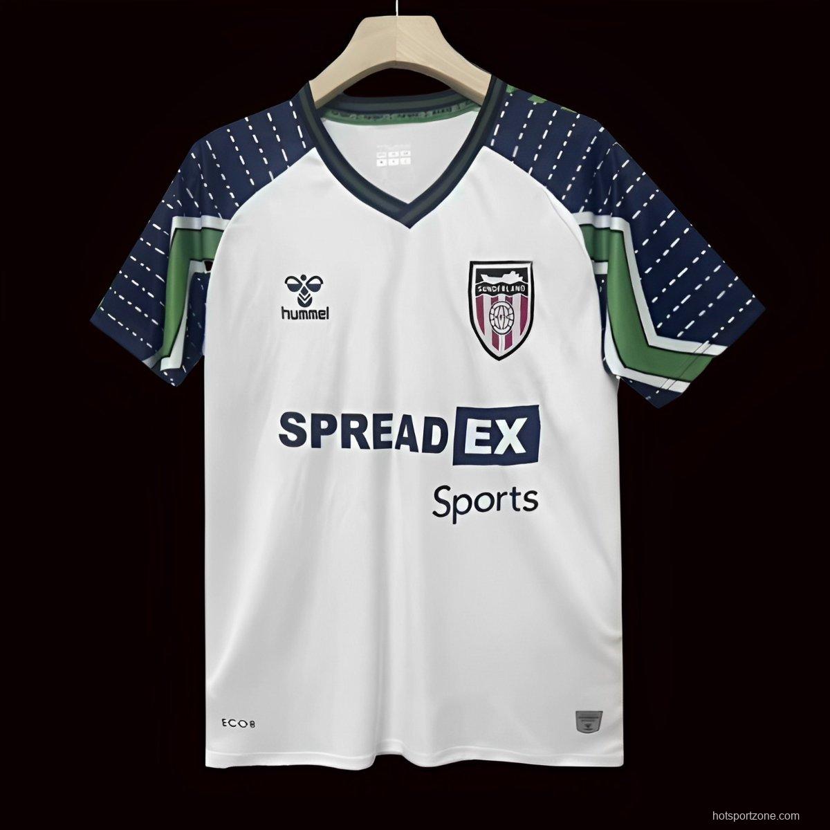 24/25 Sunderland Away White Jersey