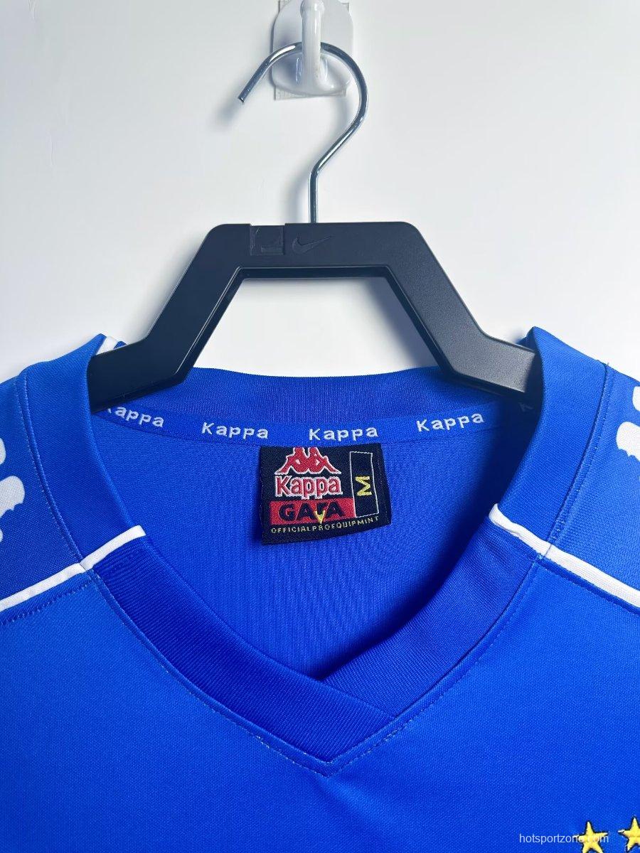 Retro 99/00 Juventus Away Blue Jersey