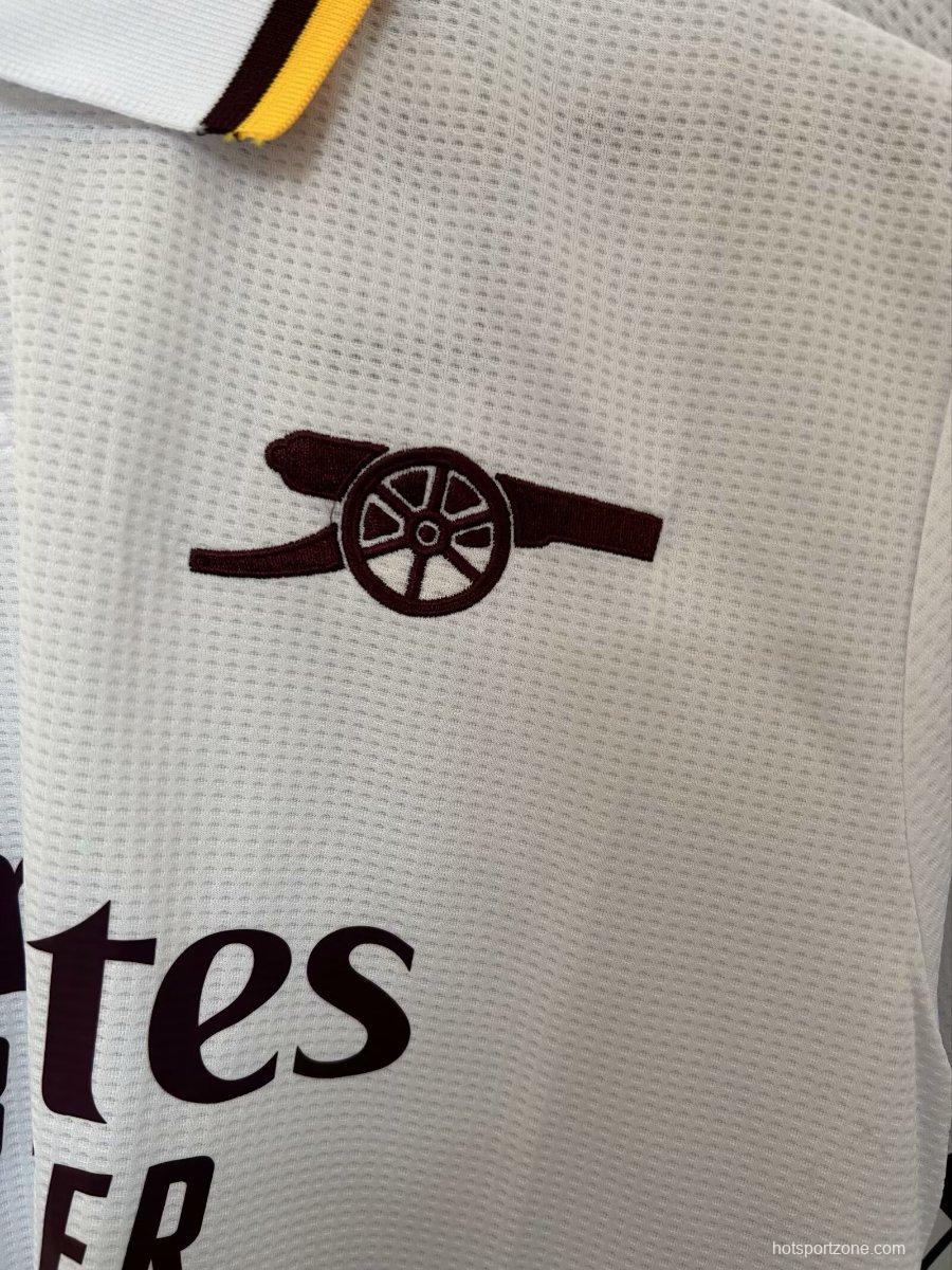 25/26 Arsenal Away White Jersey