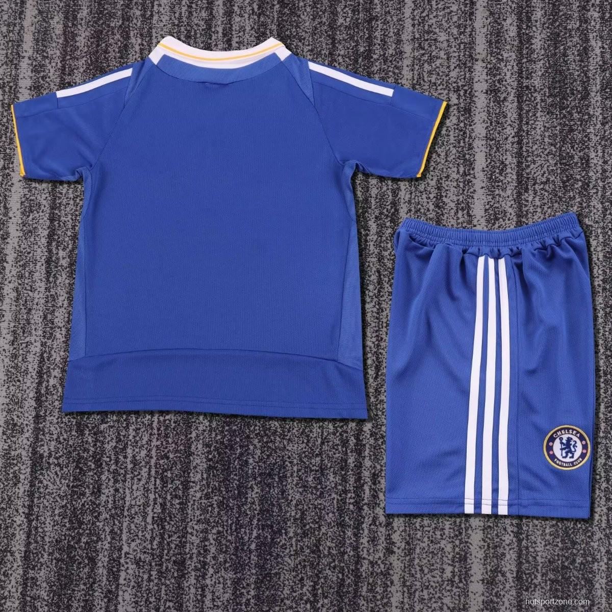 Retro Kids 07/08 Chelsea Home Champion Jersey