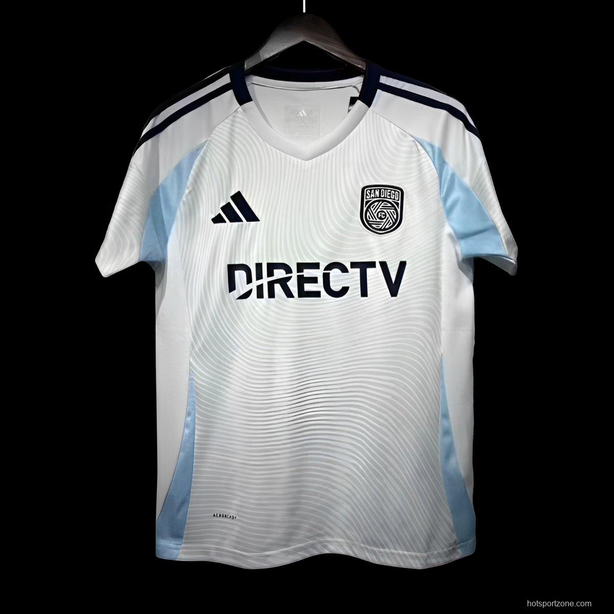 25/26 Santiago Wanderers Away White Jersey