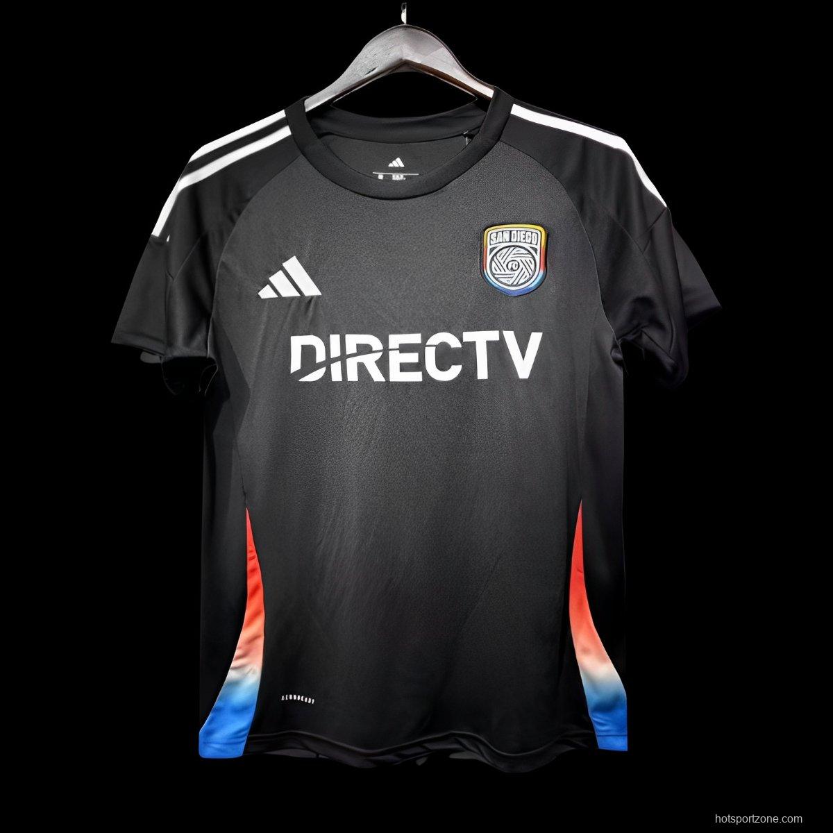 25/26 Santiago Wanderers Home Black Jersey