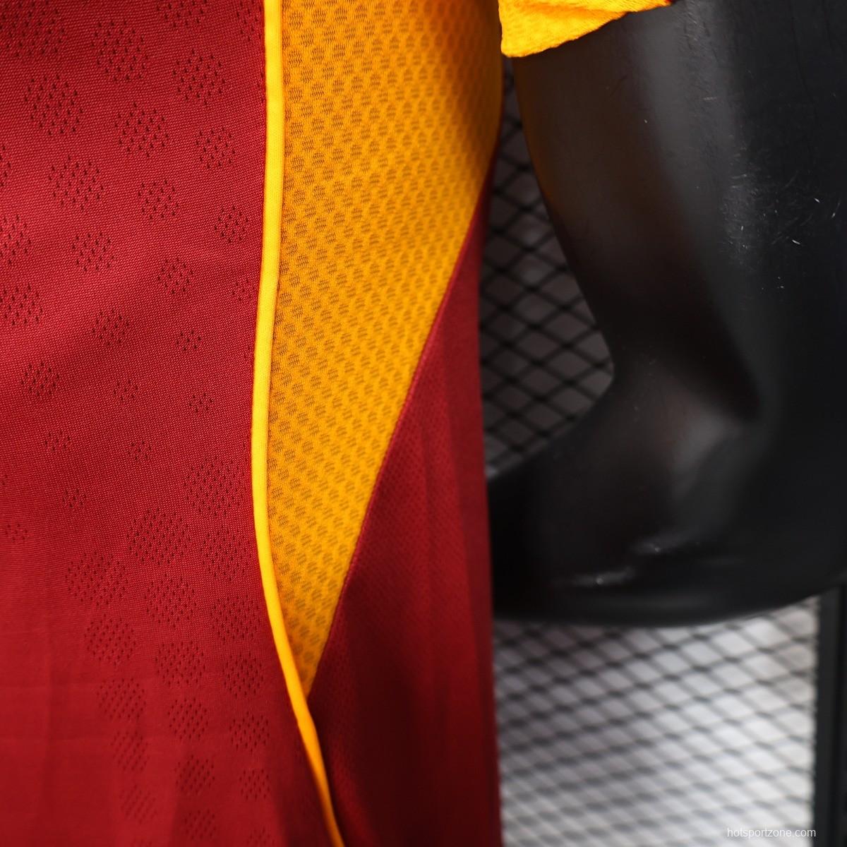 Player Version 25/26 Roma Home Jersey