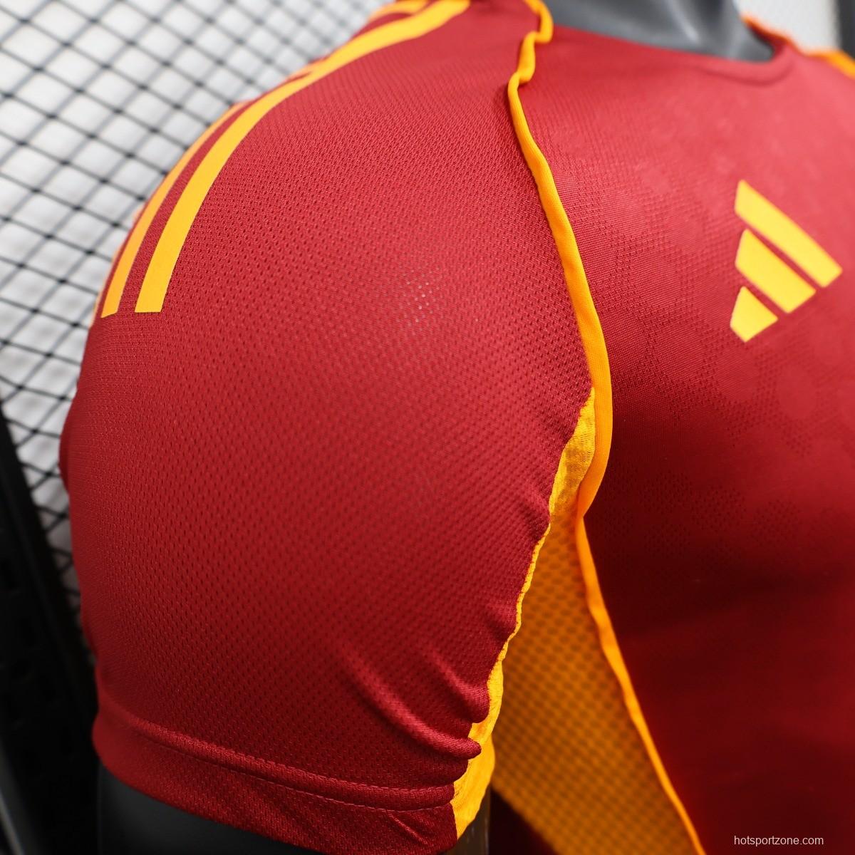 Player Version 25/26 Roma Home Jersey