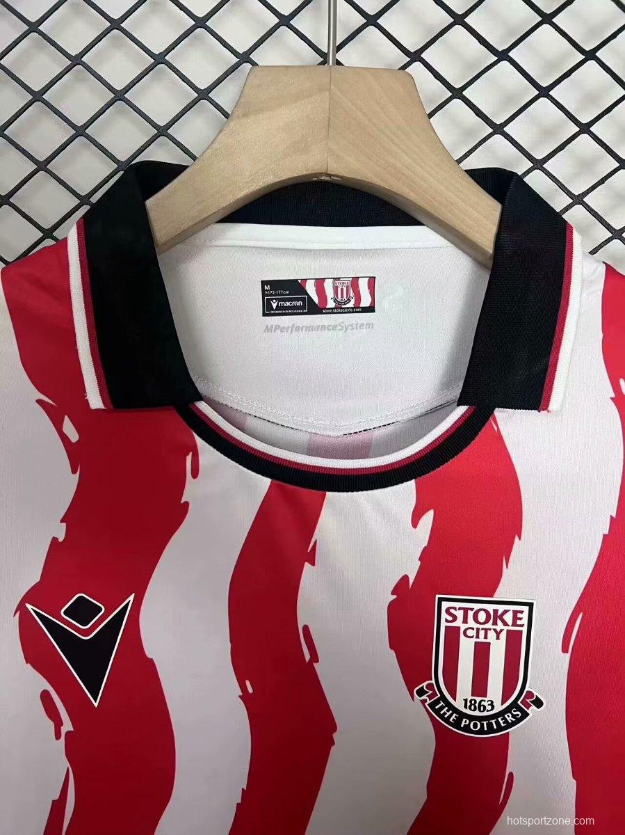 25/26 Stoke City Home Jersey