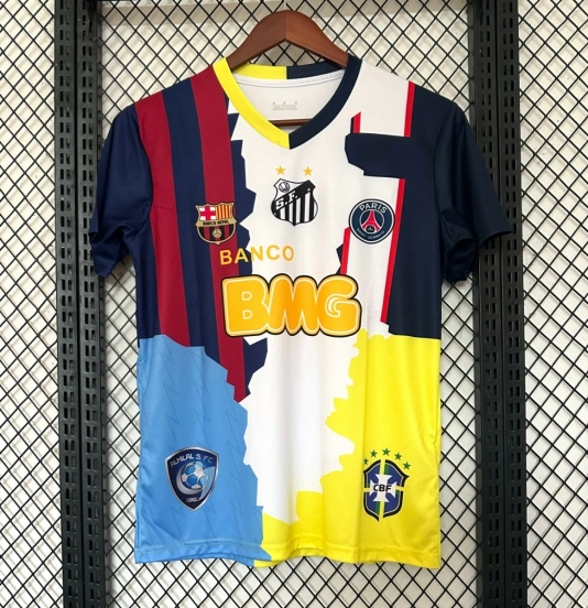 25/26 Neymar JR Barcelona/PSG/Santos Special Jersey