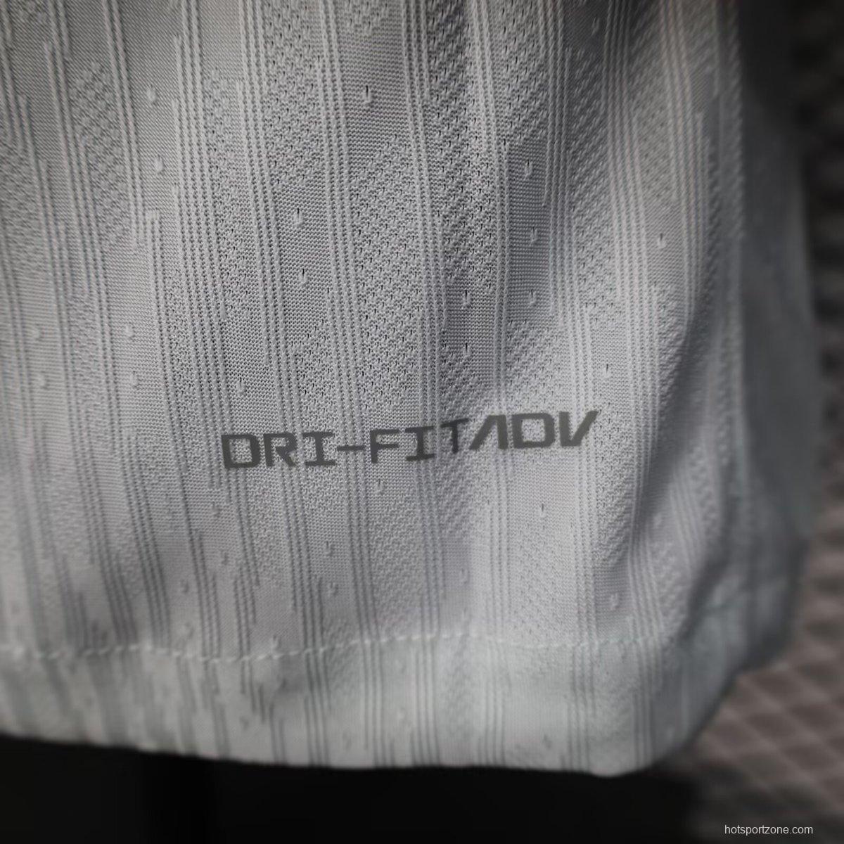 Player Version 25/26 Inter Milan Away WHITE Long Sleeve Jersey