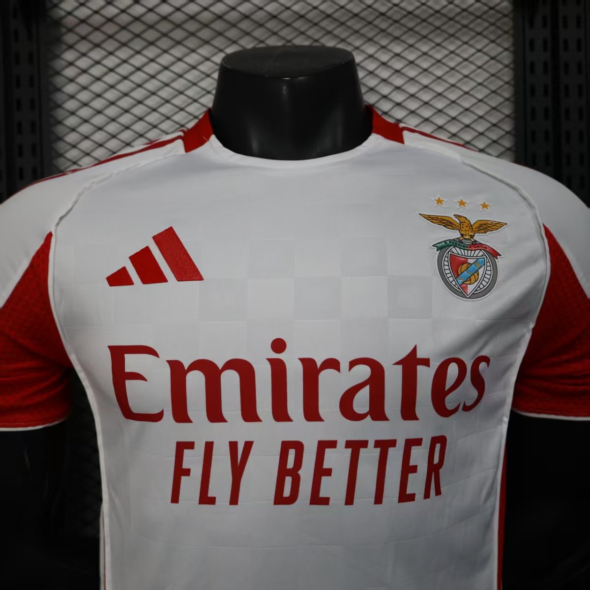 Player Version 25/26 Benfica Third WHITE Jersey