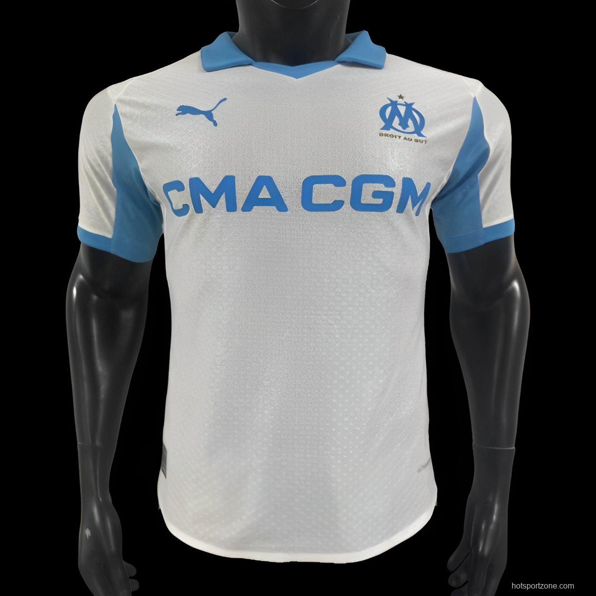 Player Version 25/26 Olympique Marseille Home Jersey