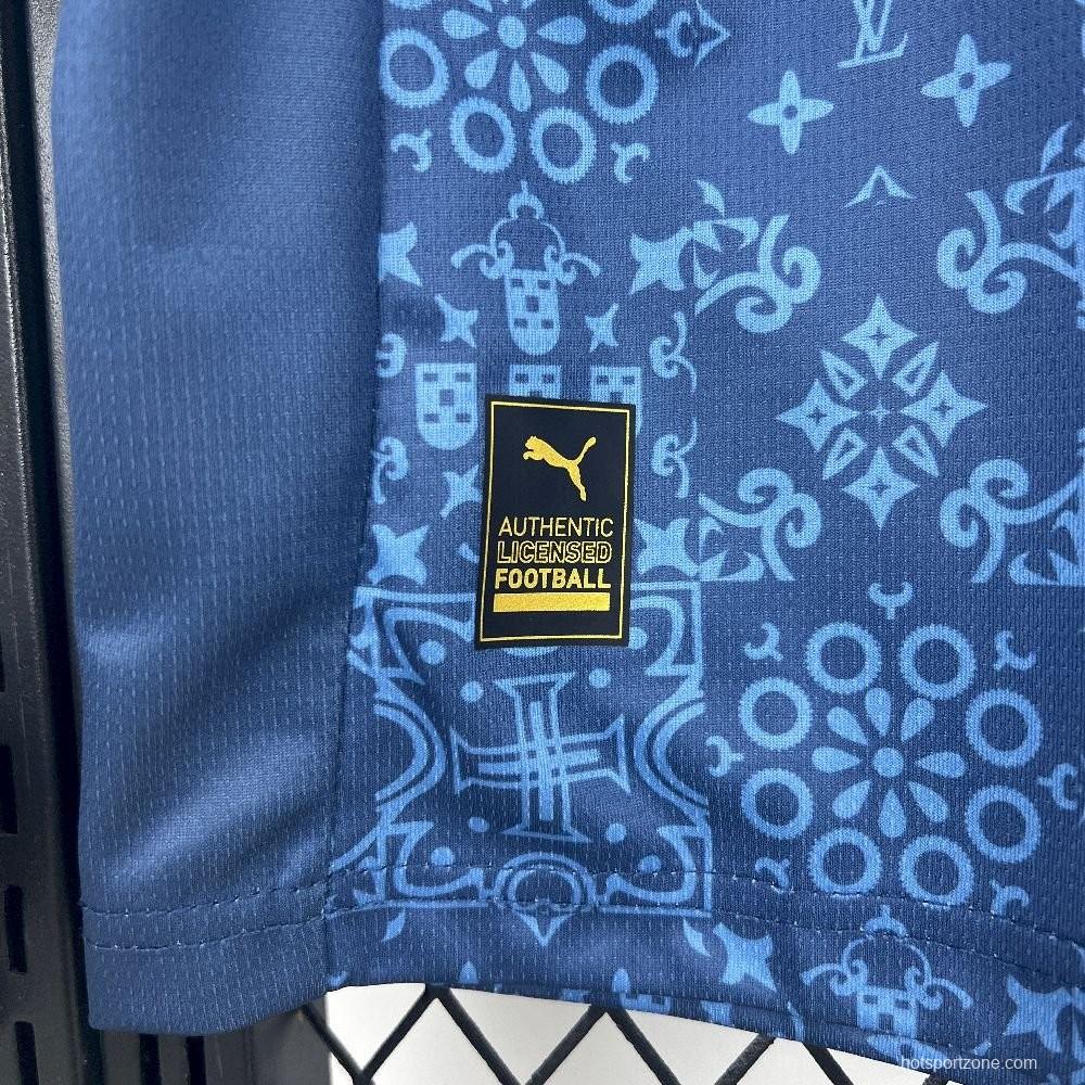 2025 Portugal Louis Vuitton Navy Special Jersey