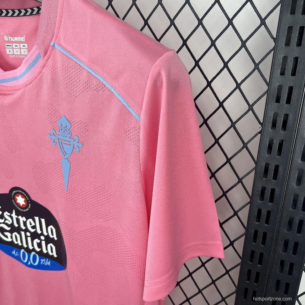 25/26 Celta de Vigo Third Pink Jersey