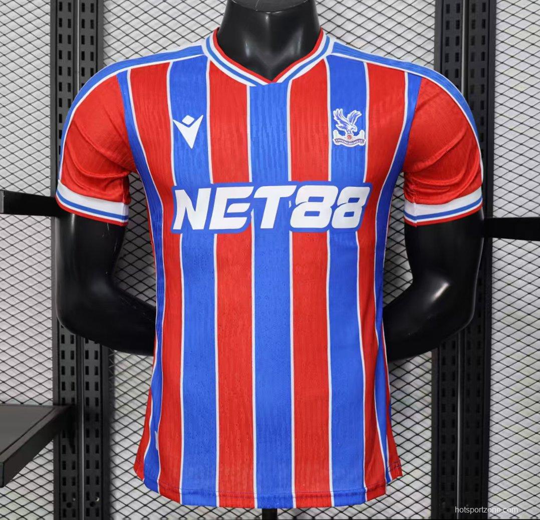 Player Version 25/26 Crystal Palace Home Jersey