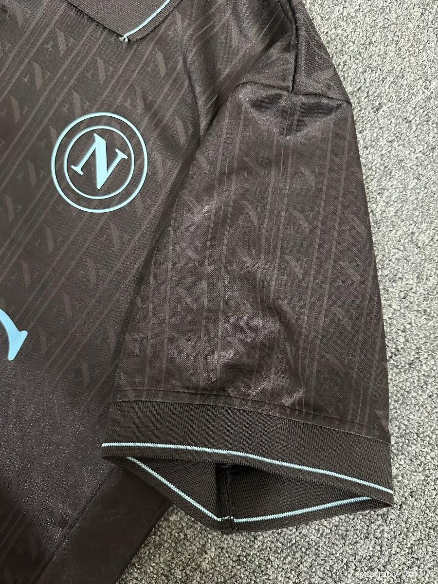 25/26 Napoli Third Black Jersey