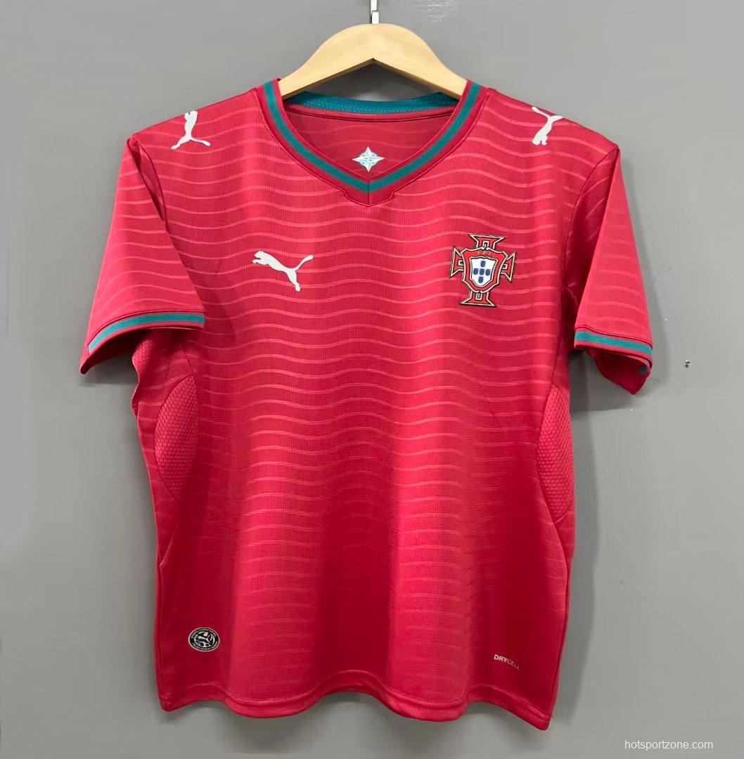 2025 Portugal Home Jersey