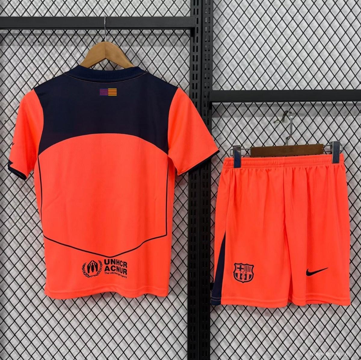 25/26 Kids Barcelona Third Jersey